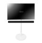 Vebos TV-stativ til soundbar i hvid