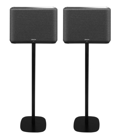 Par af Vebos stativer til Denon Home 350 Sort Par XL (100cm)