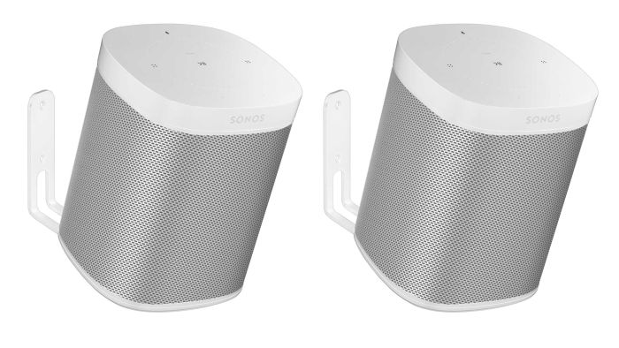 Produkt Vebos Vaegbeslag Sonos One SL Hvid 20 Grader