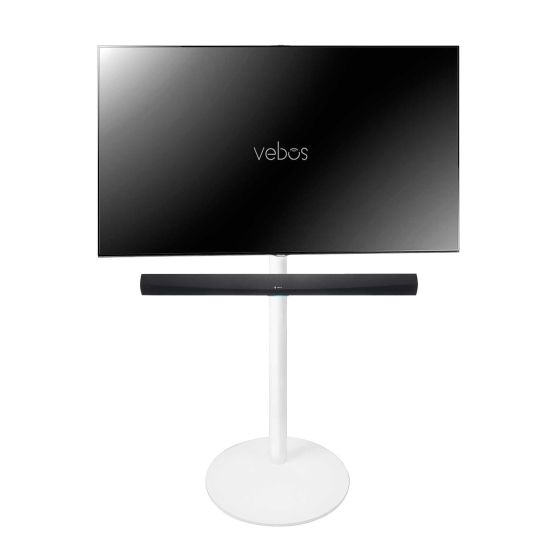 Vebos TV-stativ til soundbar i hvid