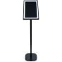 Vebos stativ til Amazon Echo Show 15 i sort ekstra visning