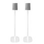 Par af Vebos stativer til B&O BeoPlay M3 i hvid