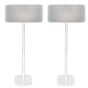 Par af Vebos stativer til Bluesound Mini Hvid Par XS (60cm)