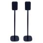 Par af Vebos stativer til Bluesound Pulse Flex i sort