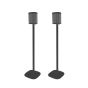 Par af Vebos stativer til Sonos Play 1 i sort