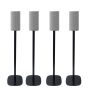 Par af Vebos stativer til Sony HT-A9 Sort (4 Stykker) XS (60cm)