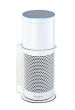 Produkt Vebos Vaegbeslag Amazon Echo Plus i hvid ekstra visning