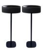 Par af Vebos stativer til Yamaha MusicCast 50 i sort