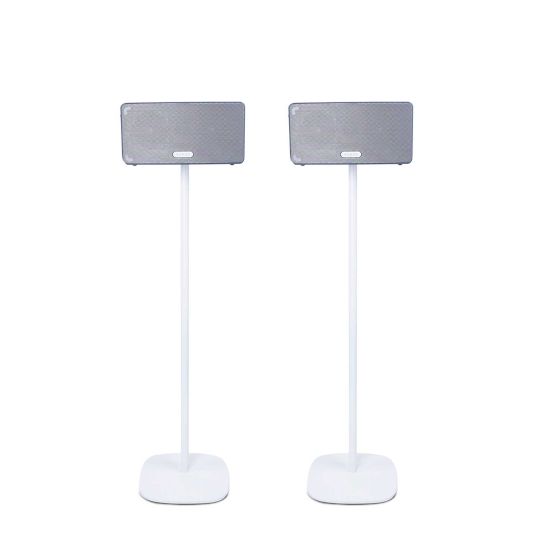 Par af Vebos stativer til Sonos Play 3 Hvid Par XS (60cm)