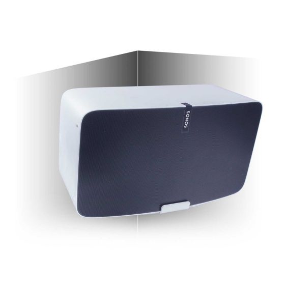 Vebos vinkelkonsol Sonos Five hvid 20 grader