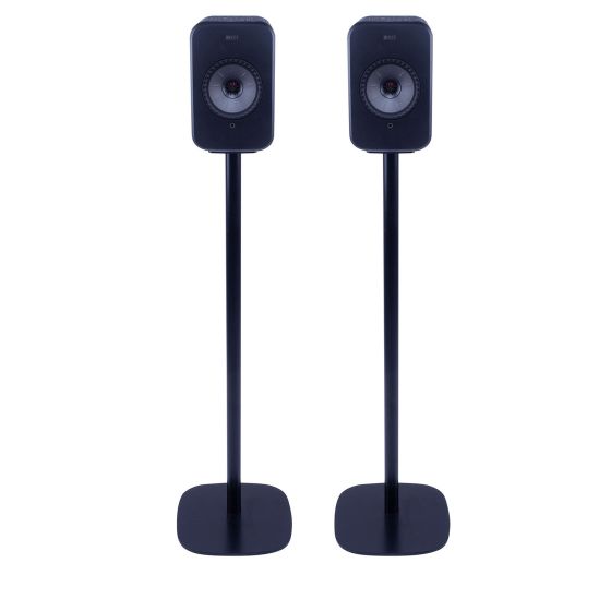 Par af Vebos stativer til KEF LSX i sort