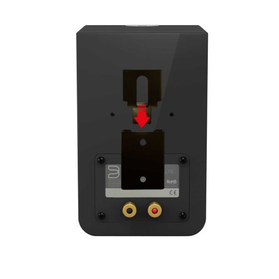 Produkt Vebos Portable Vaegbeslag Bluesound Duo i sort