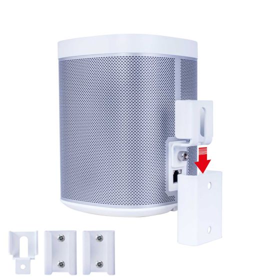Produkt Vebos Portable Vaegbeslag Sonos Play 1 i hvid