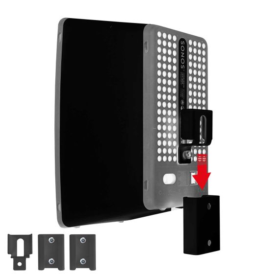 Produkt Vebos Portable Vaegbeslag Sonos Play 3 i sort