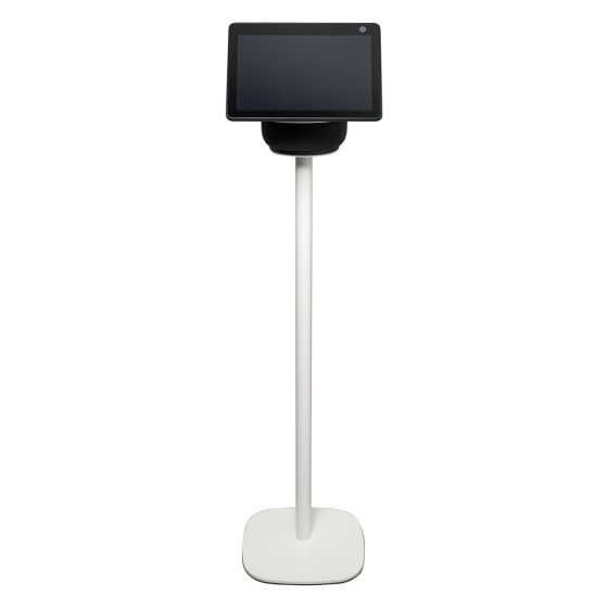 Vebos stativ til Amazon Echo Show 10 i hvid