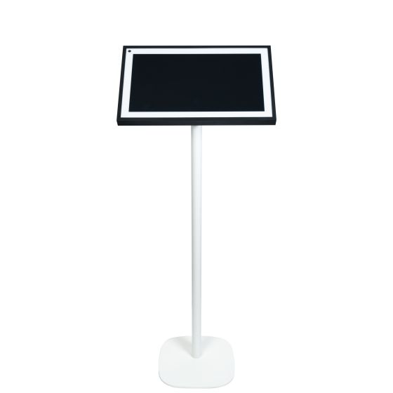 Vebos stativ til Amazon Echo Show 21 i hvid uden højttaler