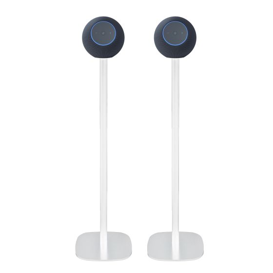 Par af Vebos stativer til Amazon Echo Studio (newest Gen) Hvid Par XL (100cm)