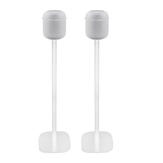 Par af Vebos stativer til Apple HomePod i hvid XL (100cm)