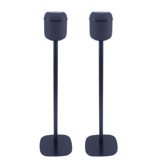 Par af Vebos stativer til Apple HomePod Sort Par XS (60cm)