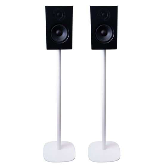 Par af Vebos stativer til Audio Pro A28 Hvid Par XS (60cm)