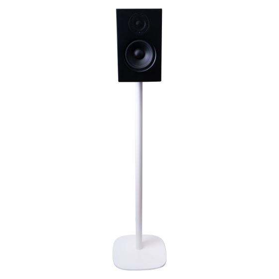 Vebos stativ med Audio Pro A28 i hvid