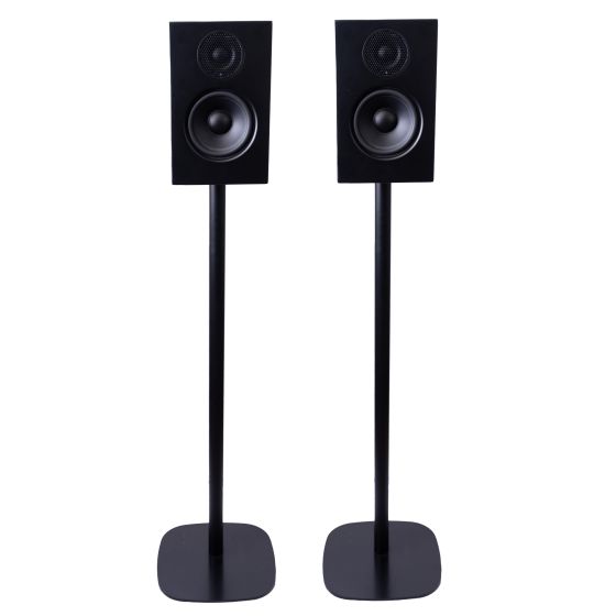 Par af Vebos stativer til Audio Pro A28 i sort