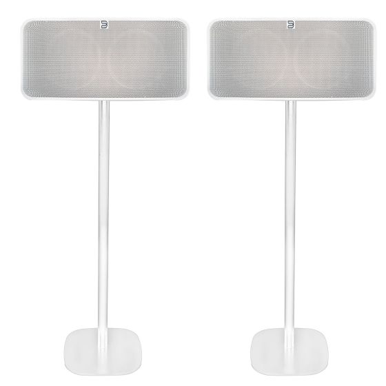 Par af Vebos stativer til Bluesound Mini Hvid Par XL (100cm)
