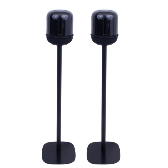 Par af Vebos stativer til Huawei Sound X i sort