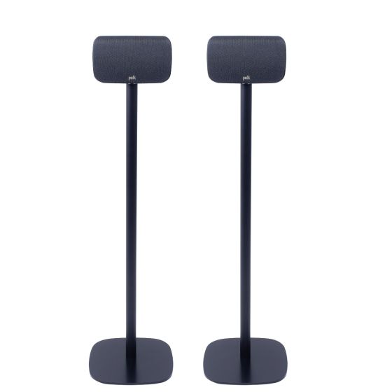 Par af Vebos stativer til Polk SR1 Wireless Surrounds i sort