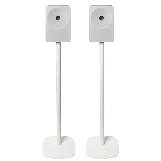 Par af Vebos stativer til Samsung Music Studio 7 i hvid