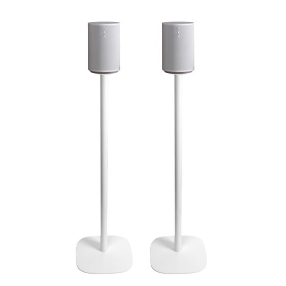 Par af Vebos stativer til Sonos Era 100 i hvid
