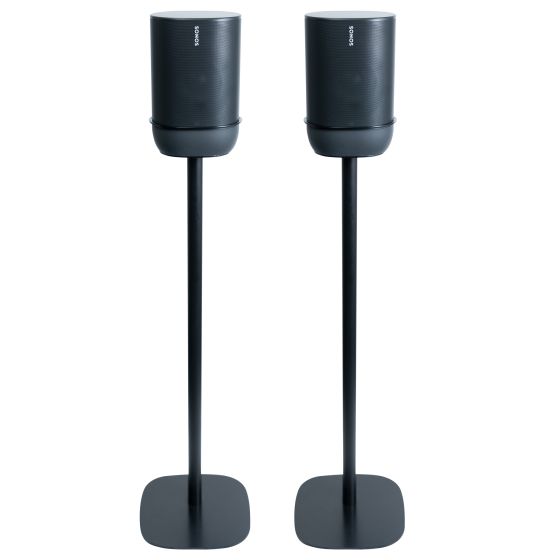 Par af Vebos stativer til Sonos Move Sort Par XL (100cm)