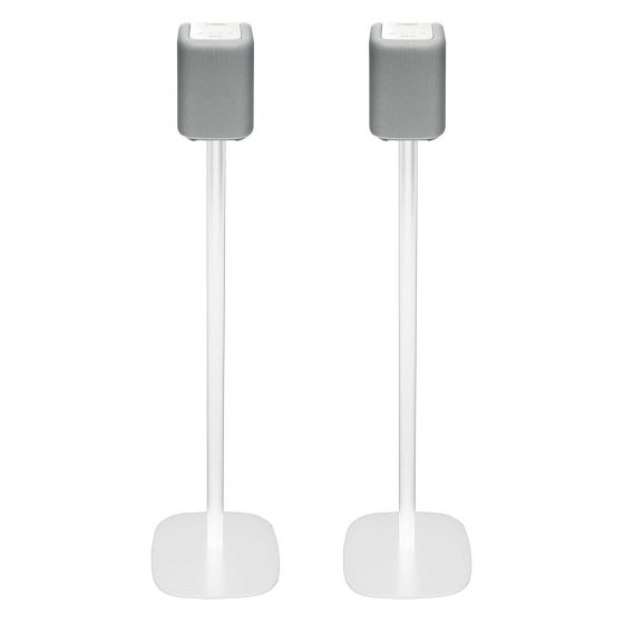 Par af Vebos stativer til Yamaha WX-010 MusicCast i hvid