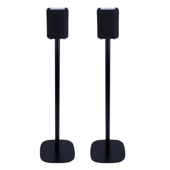 Par af Vebos stativer til Yamaha WX-010 MusicCast i sort