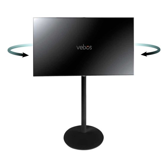 Vebos stativ tv drejeligt sort