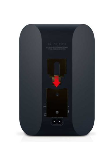 Produkt Vebos Portable Vaegbeslag Bluesound Pulse Flex i sort