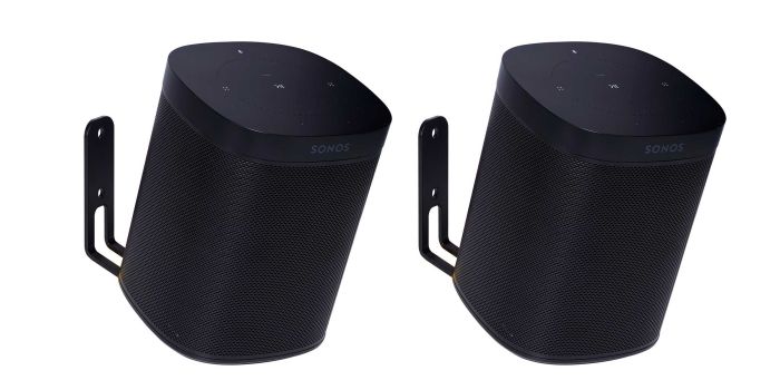 Produkt Vebos Vaegbeslag Sonos One SL Sort 20 Grader
